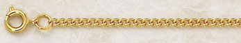 18 in. Gold tint Stainless Steel Chain