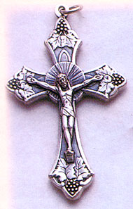 Small Metal Crucifix - 2&quot;