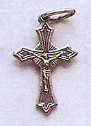 Small Metal Crucifix - 0.75&quot;