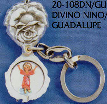 Divino Nino-Guadalupe Key Chain