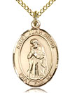 St Juan Diego Gold Filled Medal