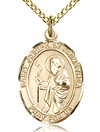 St Joseph of Arimathea Gold Filled Medal