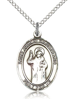 St John of Capistrano Sterling Silver Medal