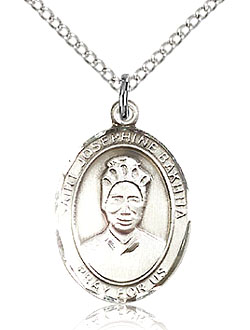 St Josephine Bakhita Sterling Silver Medal