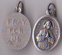 St. John Vianney (Cures d&#39;Ars) Oval Medal