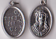 Ecce Homo (Behold the Man) Oxidized Medal