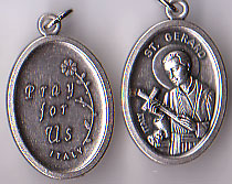 St. Gerard Oxidized Medal