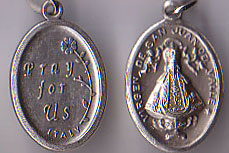 Virgin of San Juan Oval Medal