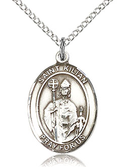 St Killian Sterling Silver Medal