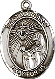 St Margaret Sterling Silver Medal