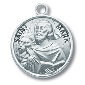 St Mark Sterling Silver Medal