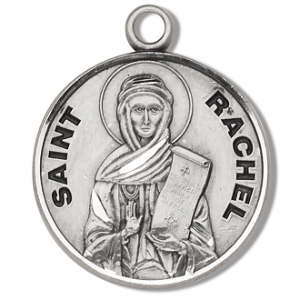 St Rachel Sterling Silver Medal