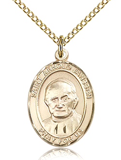 St Arnold Janssen Gold Filled Medal