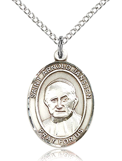 St Arnold Janssen Sterling Silver Medal