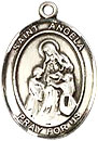 St Angela Gold-Filled Medal