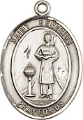 St Genesius Sterling Silver Medal