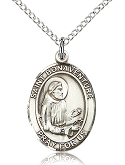 St Bonaventure Sterling Silver Medal