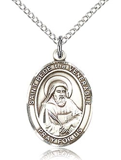 St Bede the Venerable Sterling Silver Medal