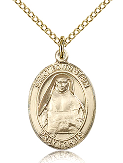 St Edith Stein Gold Filled Medal