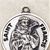 St Francis Round Sterling Silver Medal