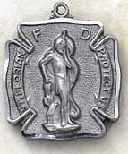 St Florian Pewter Medal