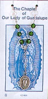 Our Lady of Guadalupe Rosary Chaplet