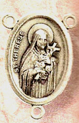 St Therese Metal Rosary Center