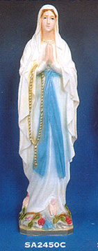Our Lady of Lourdes Vinyl Statue