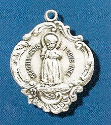 Infant Jesus Ornate Medal