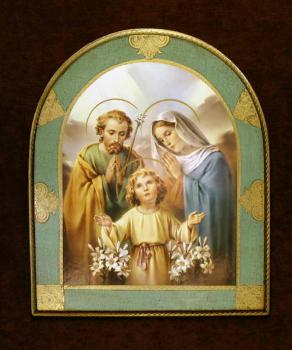 16.5 x 19.5 Inch Holy Family by Bellazzi Florentine Plaque