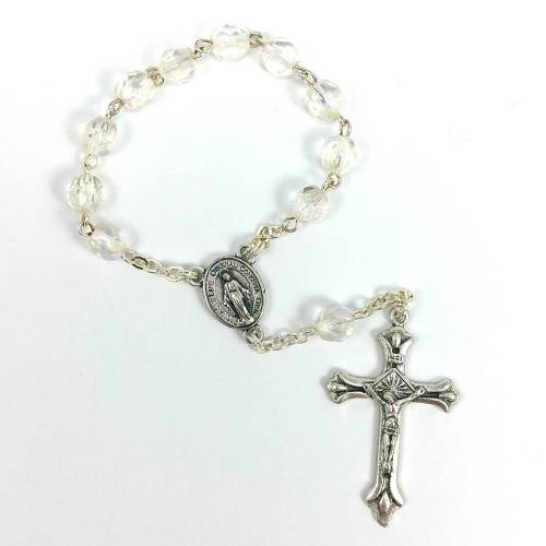 Crystal One Decade Rosary