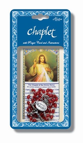 Divine Mercy Chaplet with Prayer Card