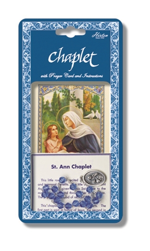 St Anne Chaplet with Prayer Card