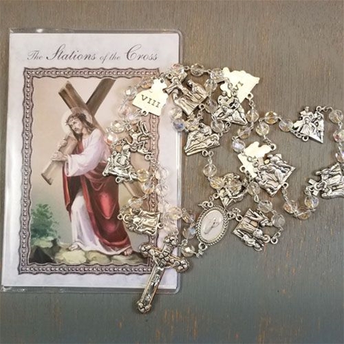 Stations of the Cross Booklet and Stations Rosary Chaplet