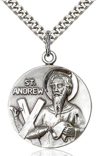 St Andrew Sterling Silver Medal