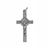 Saint Benedict Crucifix - Luminous Enamel on Silver Cross - 1.5-Inch