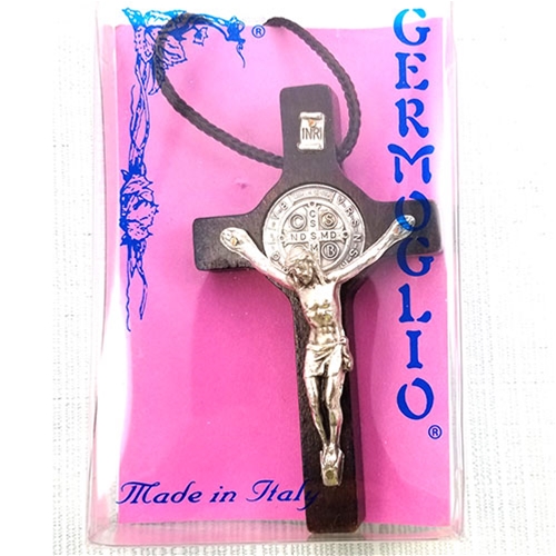 Germoglio 3&quot; Crucifix with Benedictine Medal