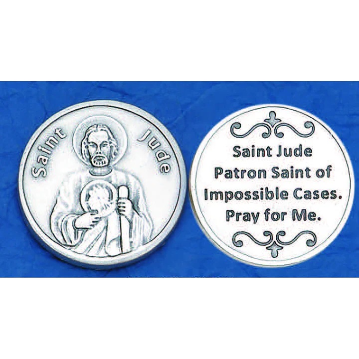 Saint Jude Prayer Coin