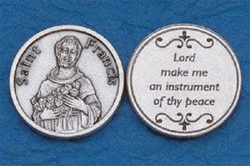 Saint Francis Prayer Coin