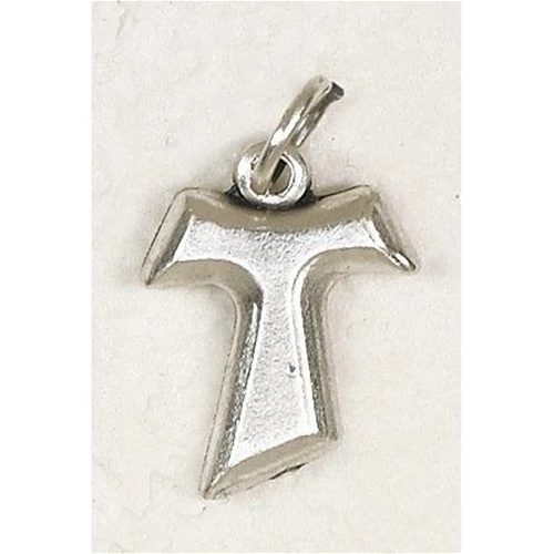 Tau Cross Pendant - Silver