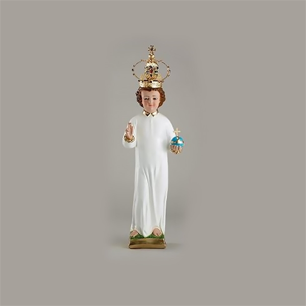 Infant of Prague Statue with Gold Crown - 24-Inch
