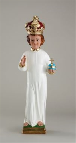 Infant of Prague Statue with Plaster Crown - 24 inch