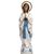 Our Lady of Lourdes Pearlized Plaster Italian Statue - 16-Inch