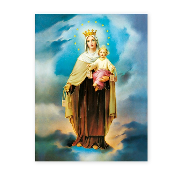 Our Lady of Mt. Carmel Wall Poster - 19&quot; x 27&quot;