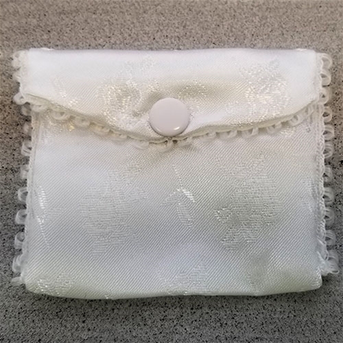 Satin Rosary Case with Snap Cover