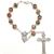 Pink Cloisonne Auto Rosary