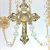 Pearl Wedding Lasso Rosary, Gold
