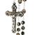 Black Cloisonne Rosary