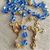 Our Lady of Lourdes Blue Rosary