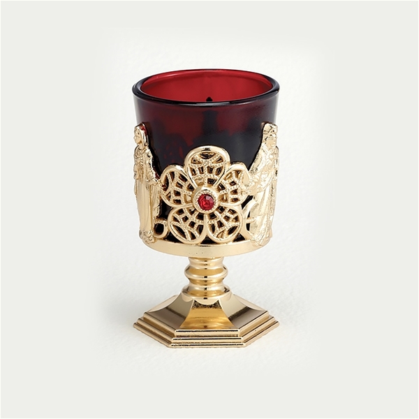 Candle Votive Stand - Infant of Prague, Sacred Heart, Immaculate Heart